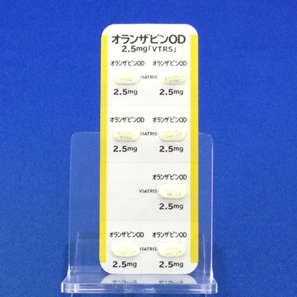 オランザピンＯＤ錠２．５ｍｇ「ＶＴＲＳ」
