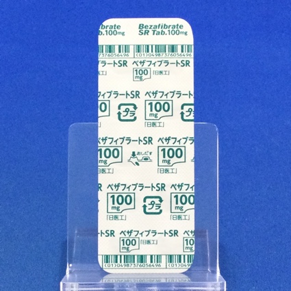 ベザフィブラートＳＲ錠１００ｍｇ「日医工」