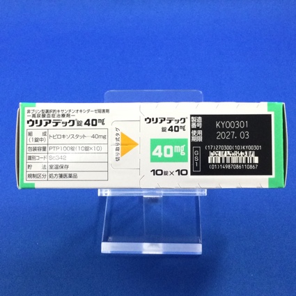 ウリアデック錠４０ｍｇ