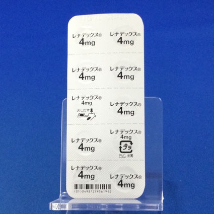 レナデックス錠４ｍｇ