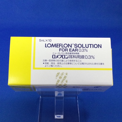ロメフロン耳科用液0.3%