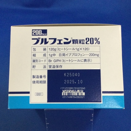 ブルフェン顆粒２０％