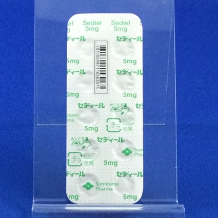 セディール錠５ｍｇ