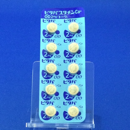 ピタバスタチンＣａ・ＯＤ錠２ｍｇ「トーワ」