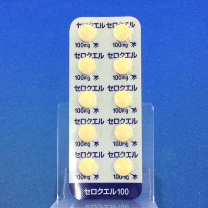 セロクエル１００ｍｇ錠