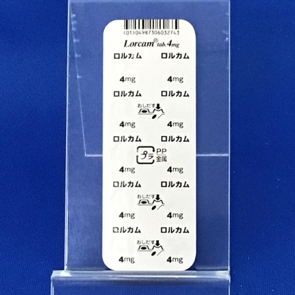ロルカム錠４ｍｇ