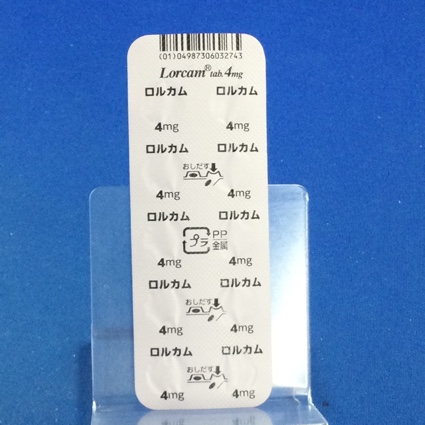 ロルカム錠４ｍｇ