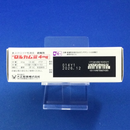 ロルカム錠４ｍｇ