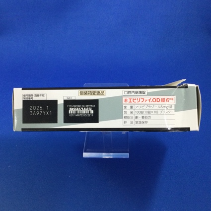 エビリファイＯＤ錠６ｍｇ