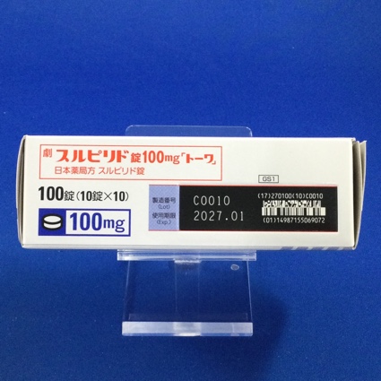 スルピリド錠１００ｍｇ「トーワ」