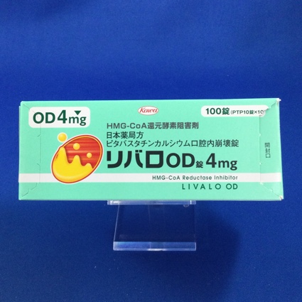 リバロＯＤ錠４ｍｇ