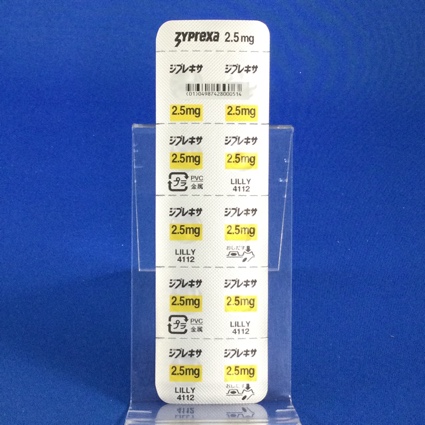 ジプレキサ錠２．５ｍｇ