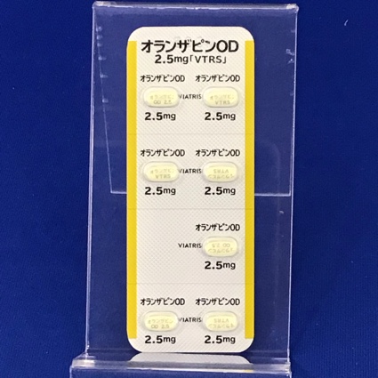 オランザピンＯＤ錠２．５ｍｇ「ＶＴＲＳ」