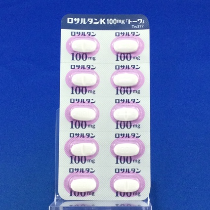 ロサルタンＫ錠１００ｍｇ「トーワ」