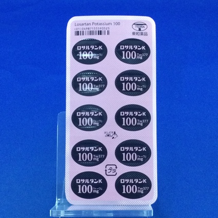 ロサルタンＫ錠１００ｍｇ「トーワ」