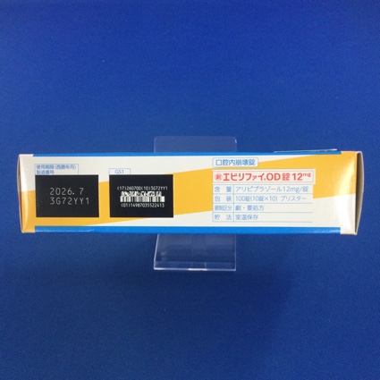エビリファイＯＤ錠１２ｍｇ