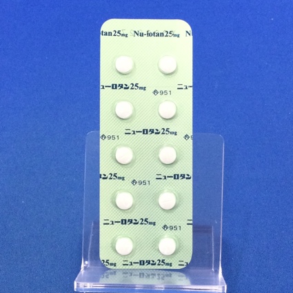 ニューロタン錠２５ｍｇ