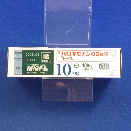 パロキセチンＯＤ錠１０ｍｇ「トーワ」