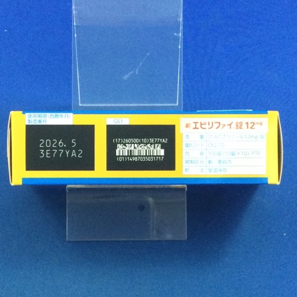エビリファイ錠１２ｍｇ