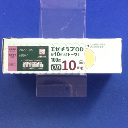 エゼチミブＯＤ錠１０ｍｇ「トーワ」