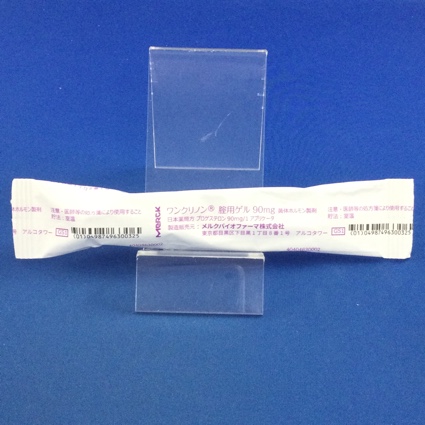 ワンクリノン腟用ゲル９０ｍｇ