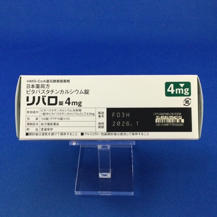 リバロ錠４ｍｇ