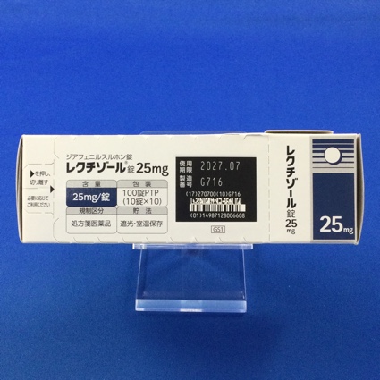 レクチゾール錠２５ｍｇ