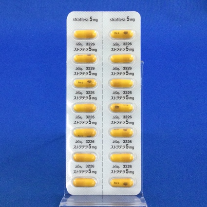 ストラテラカプセル５ｍｇ