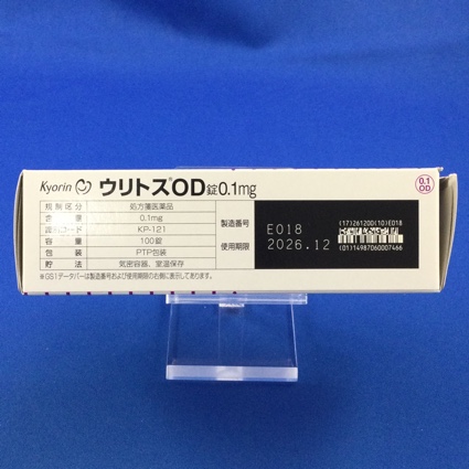 ウリトスＯＤ錠０．１ｍｇ