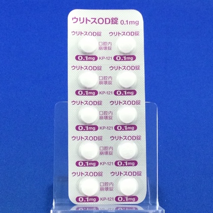ウリトスＯＤ錠０．１ｍｇ