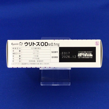 ウリトスＯＤ錠０．１ｍｇ