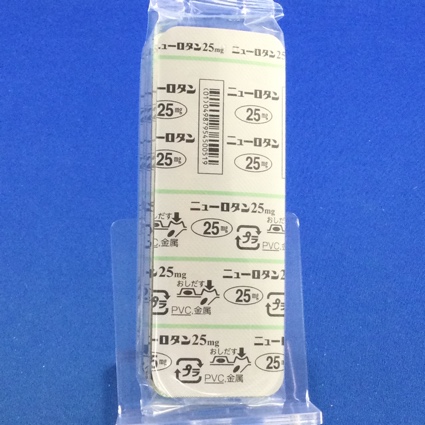 ニューロタン錠２５ｍｇ