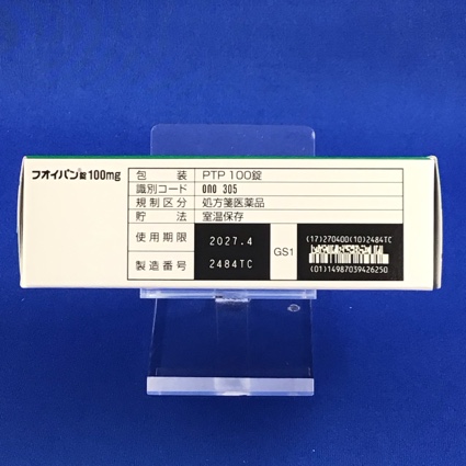 フオイパン錠１００ｍｇ
