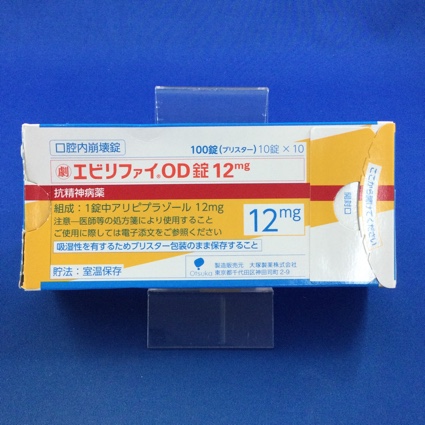 エビリファイOD錠12mg