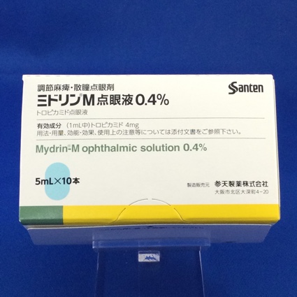 ミドリンＭ点眼液０．４％