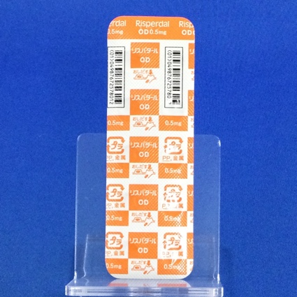 リスパダールＯＤ錠０．５ｍｇ