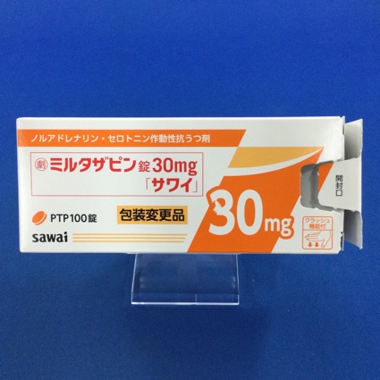 ミルタザピン錠30mg「サワイ」