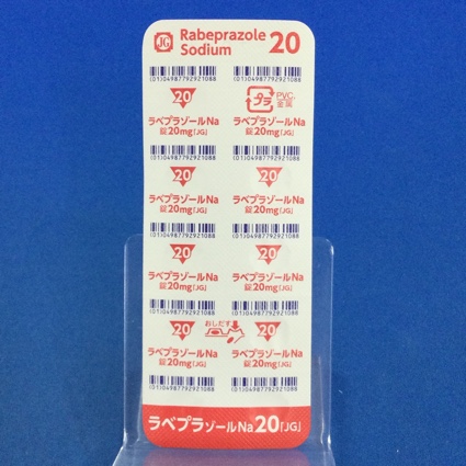 ラベプラゾールＮａ錠２０ｍｇ「ＪＧ」
