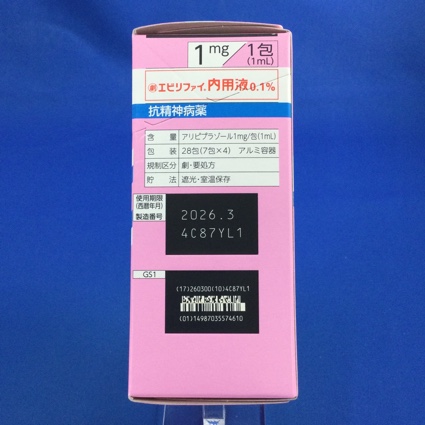 エビリファイ内用液０．１％
