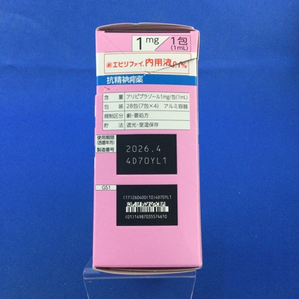 エビリファイ内用液０．１％