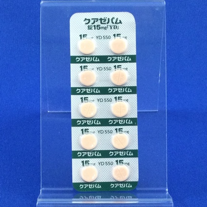 クアゼパム錠１５ｍｇ「ＹＤ」【向3】