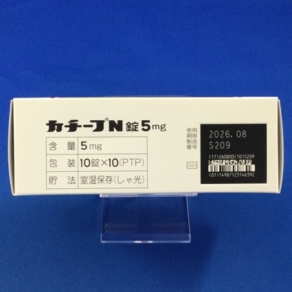カチーフＮ錠５ｍｇ