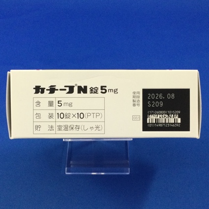 カチーフＮ錠５ｍｇ