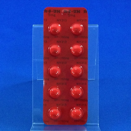 カチーフＮ錠５ｍｇ