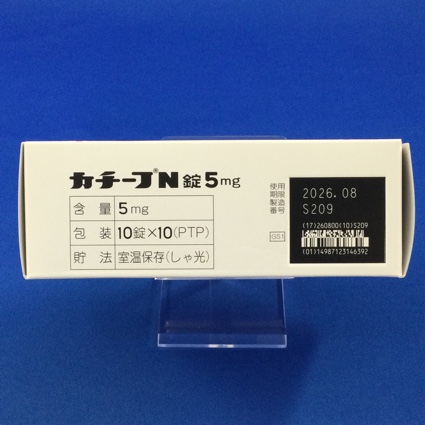 カチーフＮ錠５ｍｇ