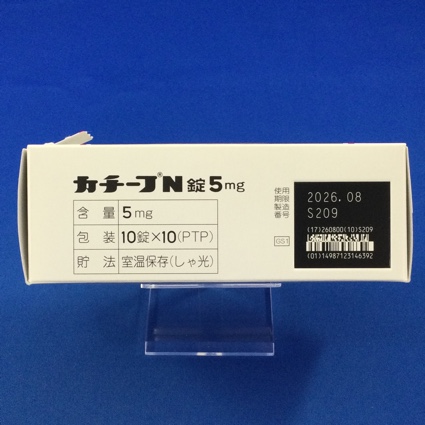 カチーフＮ錠５ｍｇ