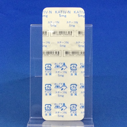 カチーフＮ錠５ｍｇ