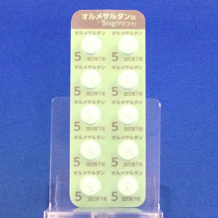オルメサルタン錠５ｍｇ「ケミファ」
