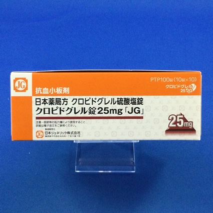 クロピドグレル錠25mg「JG」