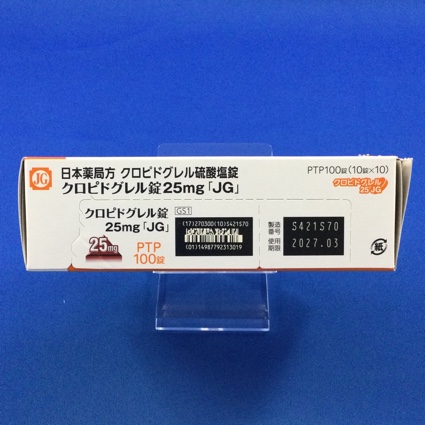 クロピドグレル錠２５ｍｇ「ＪＧ」